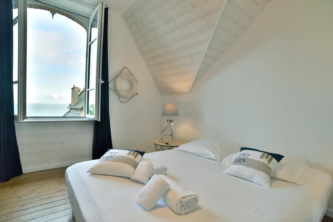 La Brise Cancalaise - Maison Typique Avec Vue Mer Cancale Kültér fotó